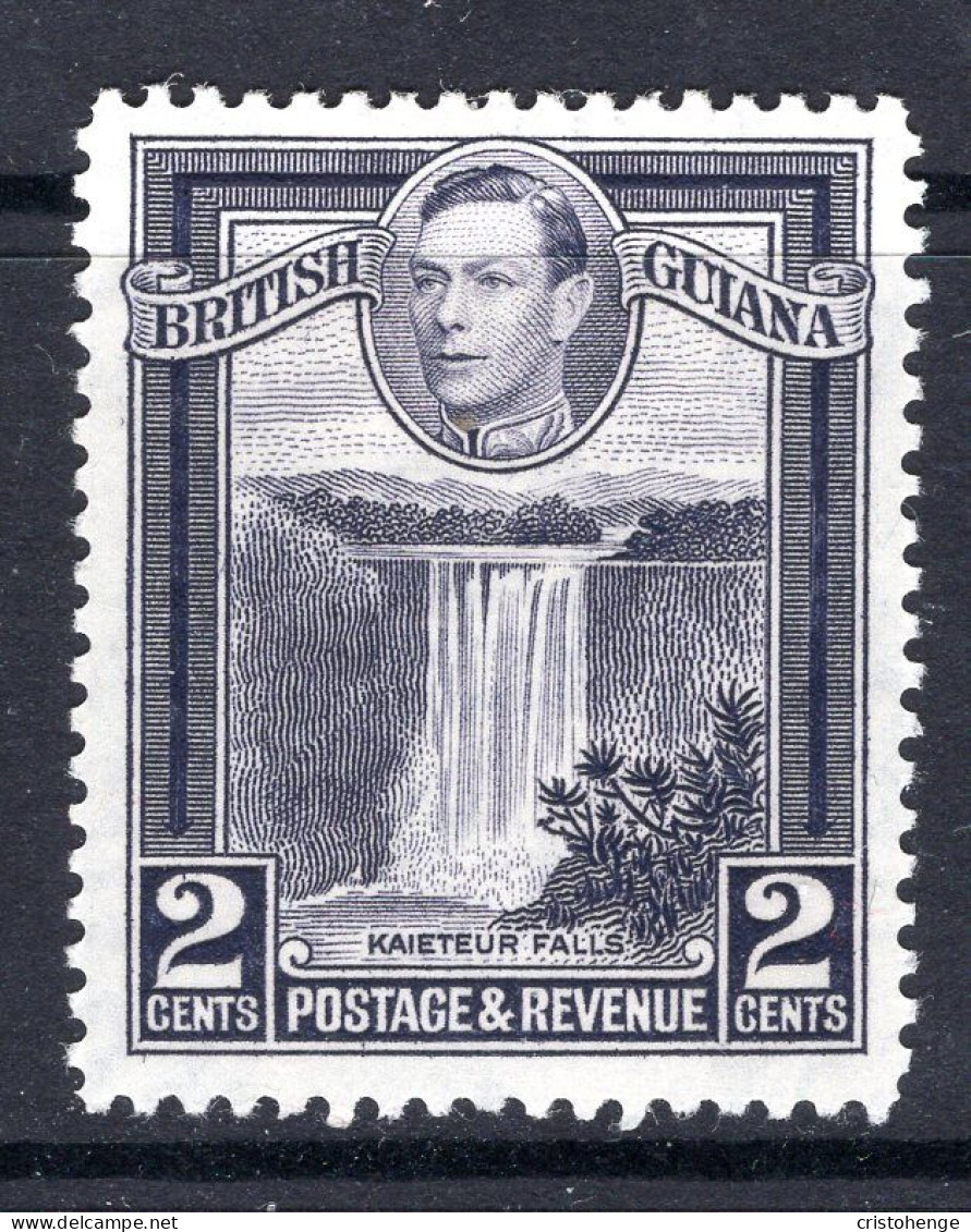 British Guiana 1938-52 KGVI Pictorials - 2c Kaieteur Falls - P.12½ HM (SG 309) - Brits-Guiana (...-1966)