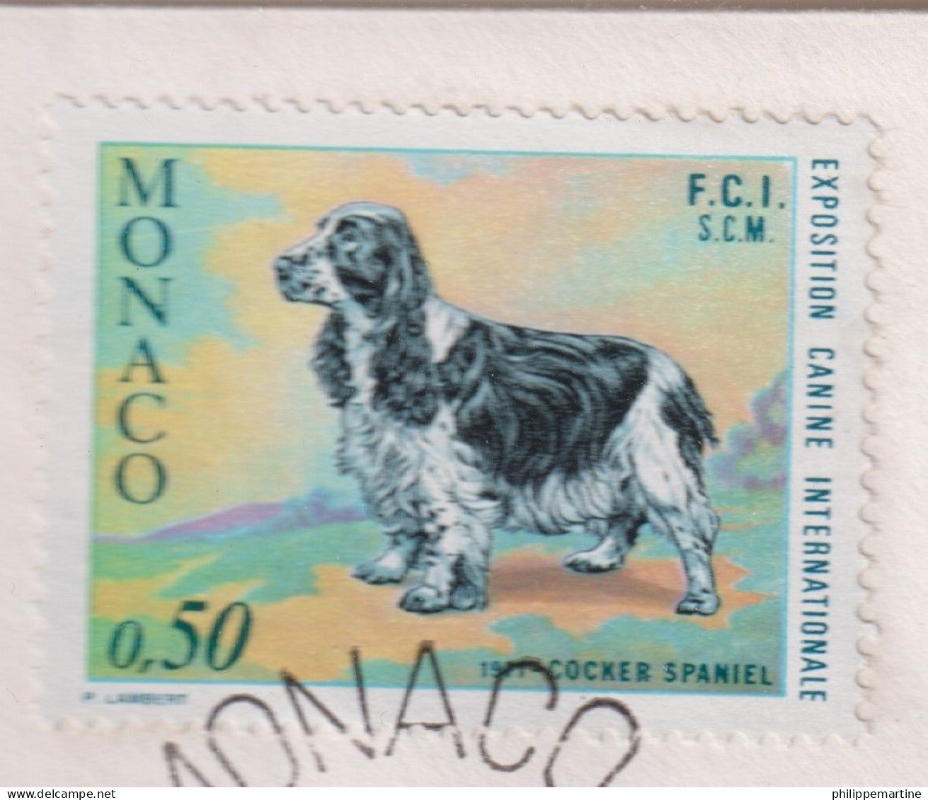 Monaco 1971 - YT 862 (o) Sur Fragment - Used Stamps