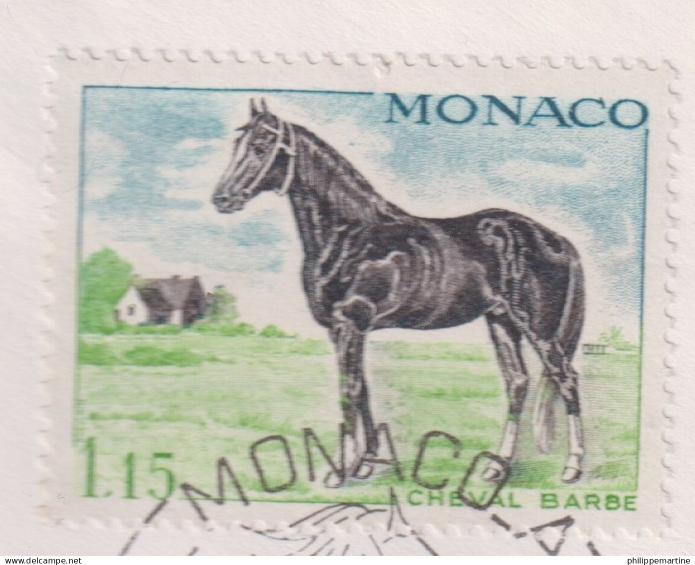 Monaco 1970 - YT 838 (o) Sur Fragment - Used Stamps