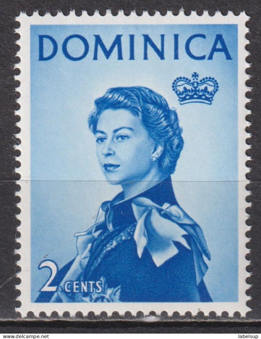 Timbre Neuf** De Dominique De 1963 N° YT 160 MI 161 MNH - Dominique (...-1978)