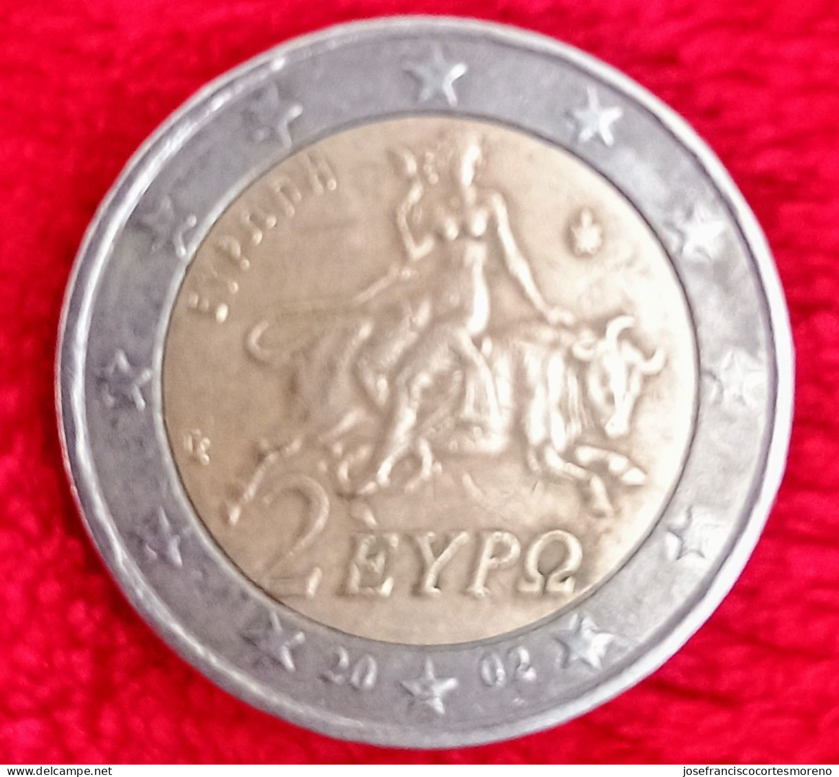 Moneda De 2 Euros Grecia 2002 Letra ( S ) - Grèce
