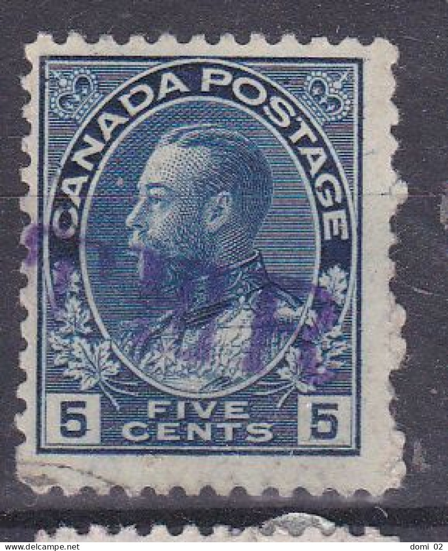 Y&T 80 EDOUARD VII 5C BLEU OBLITERE - Used Stamps