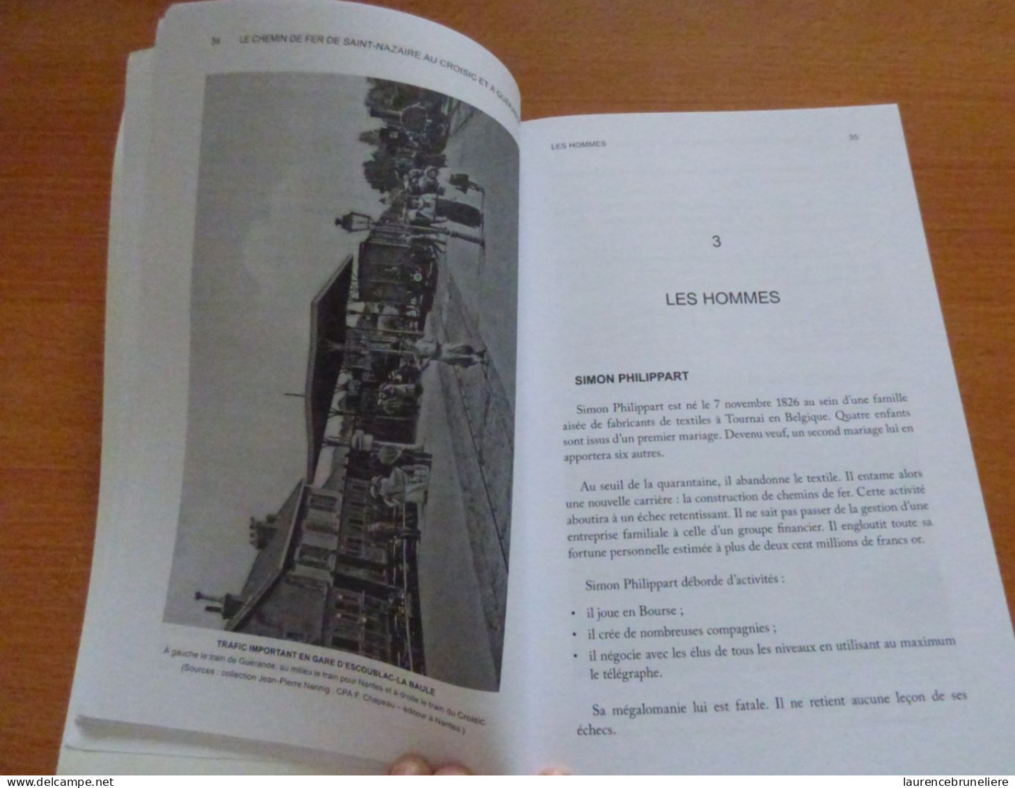 LE CHEMIN DE FER DE SAINT-NAZAIRE AU CROISIC ET A GUERANDE DE 1865 A NOS JOURS - Libros Autografiados