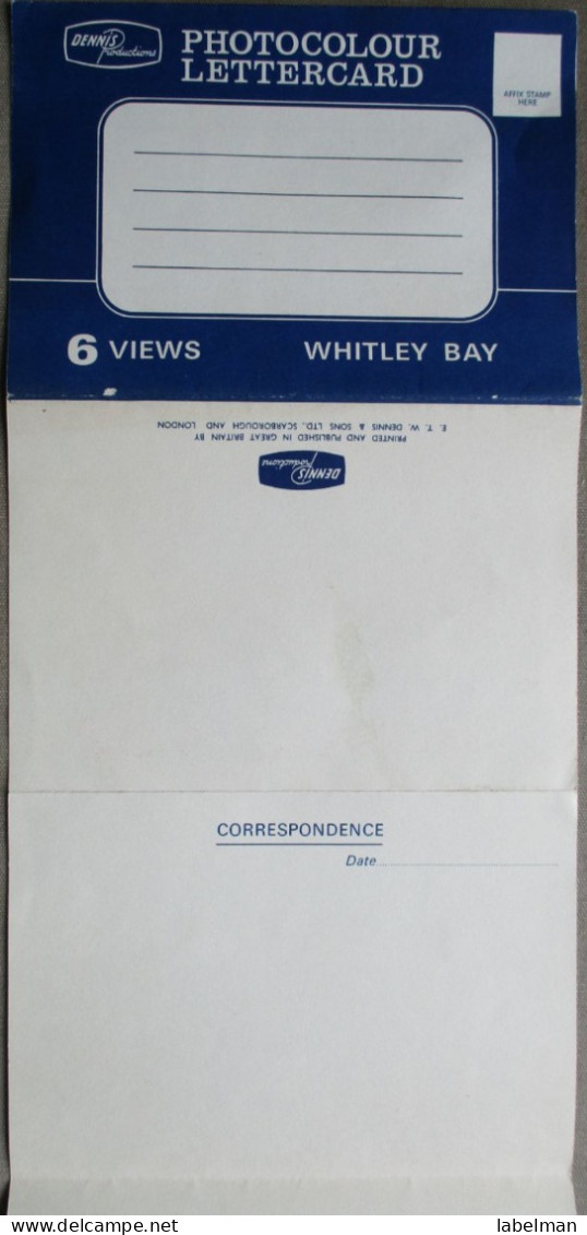 ENGLAND UK UNITED KINGDOM GREAT BRITAIN WHITLEY BAY FOLDER BOOKLET POSTCARD ANSICHTSKARTE CARTOLINA CARTE POSTALE - Buckingham Palace