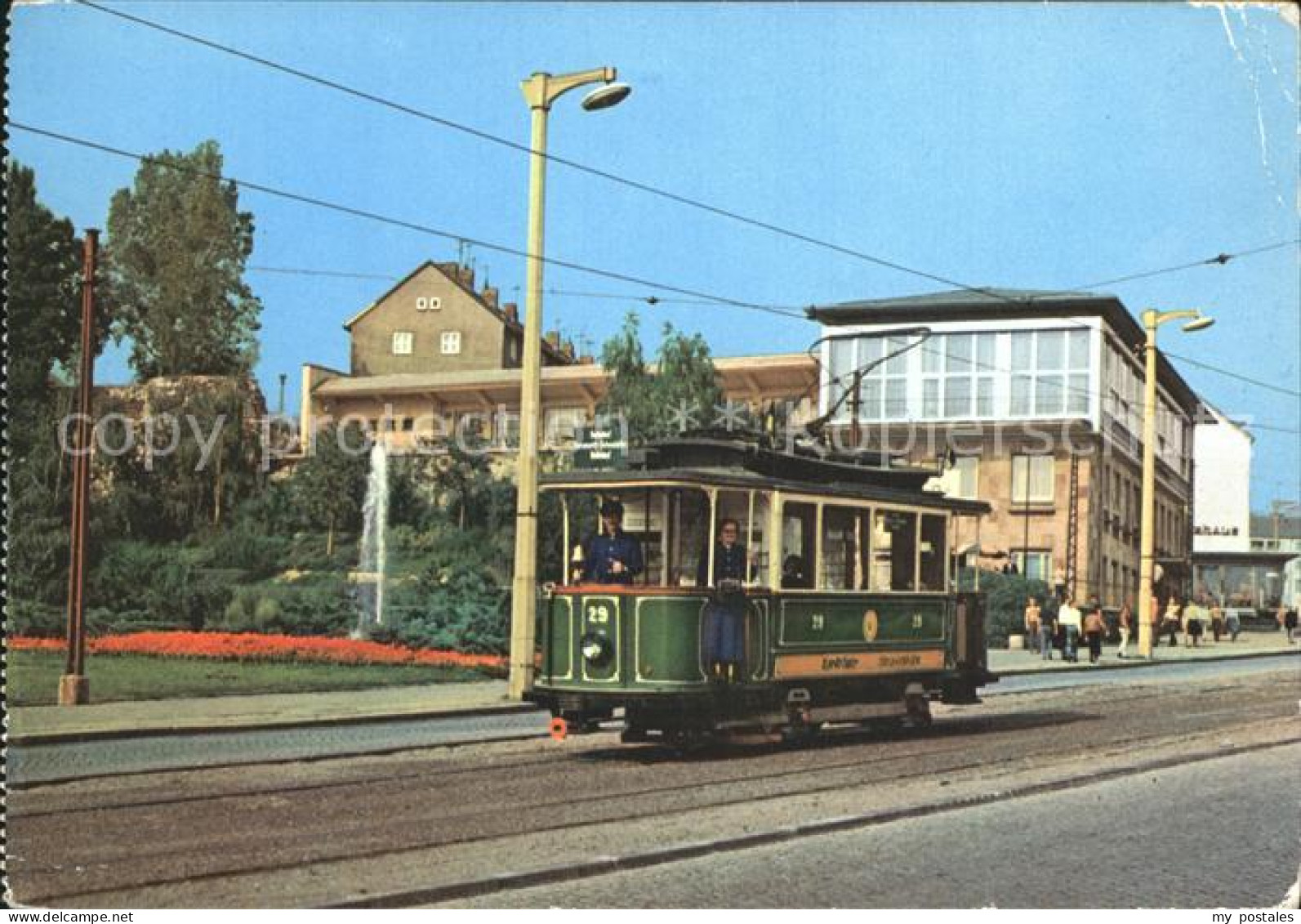 72259248 Nordhausen Thueringen Historische Strassenbahn HO Gaststaette Stadtterr - Nordhausen