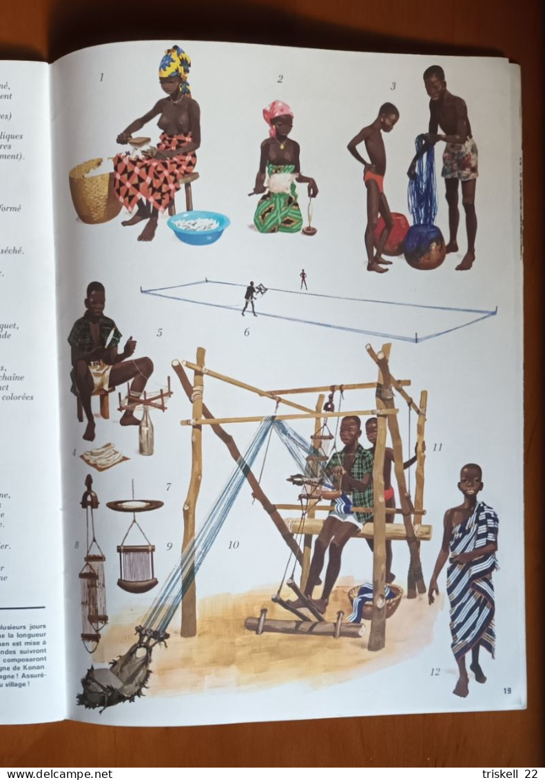 Jeunes années magazine : 15° année n° 9 (4bis) Mai 1967 - La vie quotidienne de deux enfants africains dans leur village