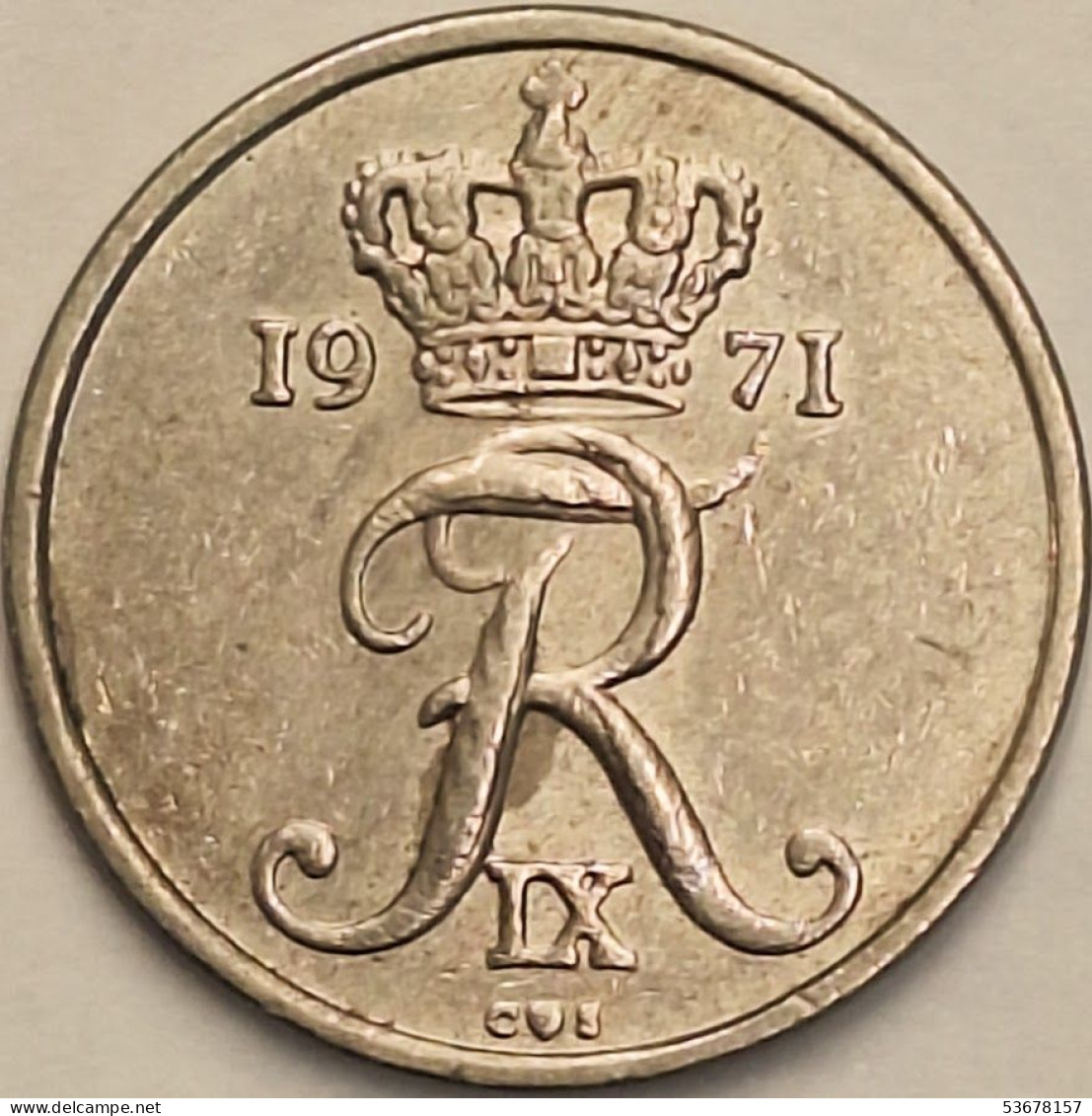 Denmark - 10 Ore 1971, KM# 849.1 (#3743) - Danemark