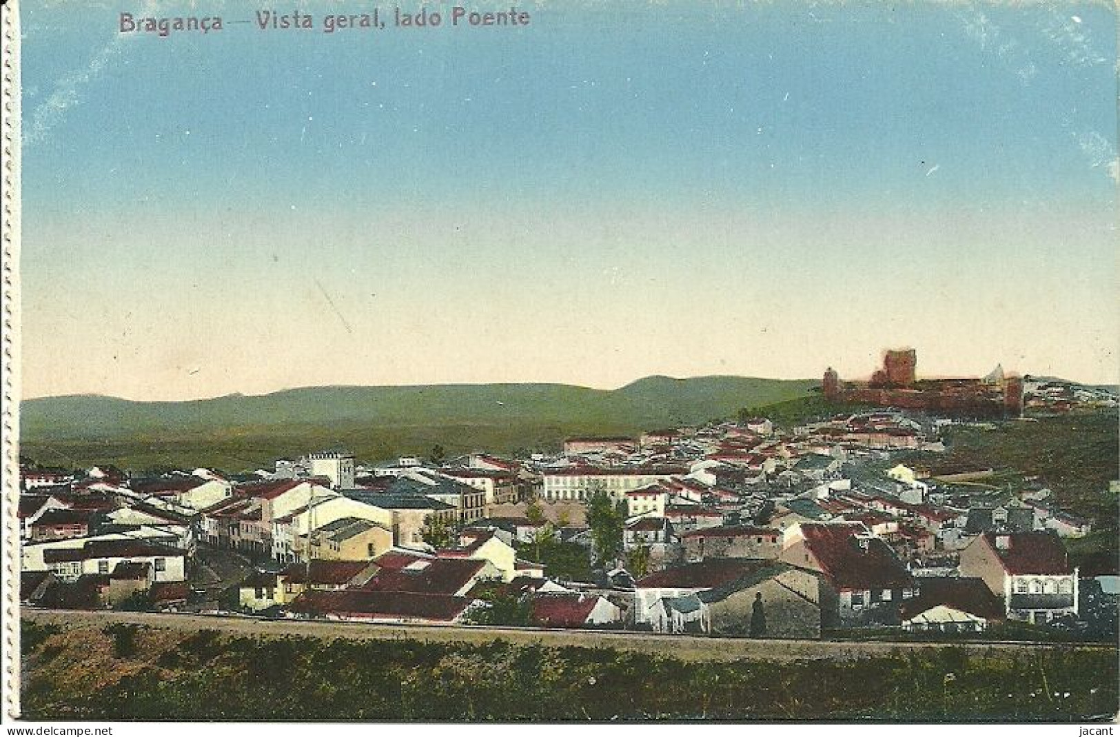 Portugal - Bragança - Vista Geral Lado Poente - Bragança