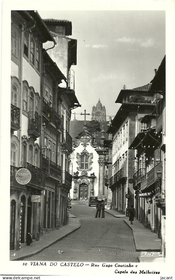 Portugal - Viana Do Castelo - Rua Gago Coutinho E Capela Das Malheiras - Viana Do Castelo