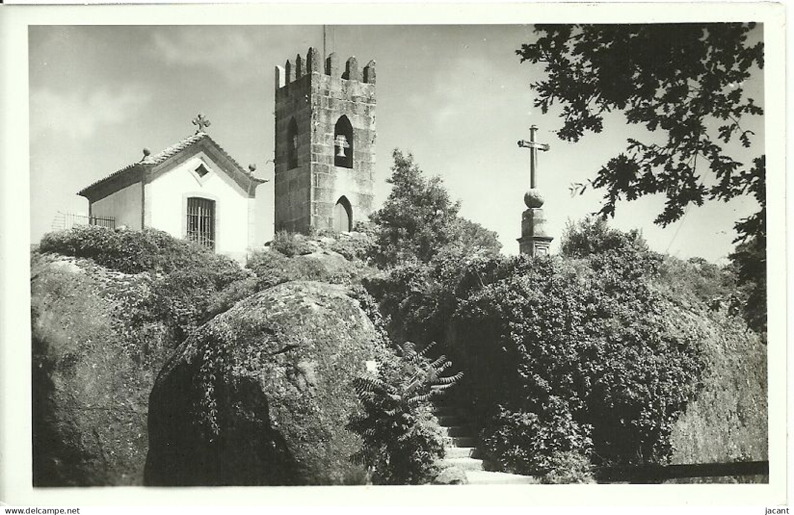 Portugal - Guimaraes -  Penha - Capela De S. Christovao E Torre - Braga