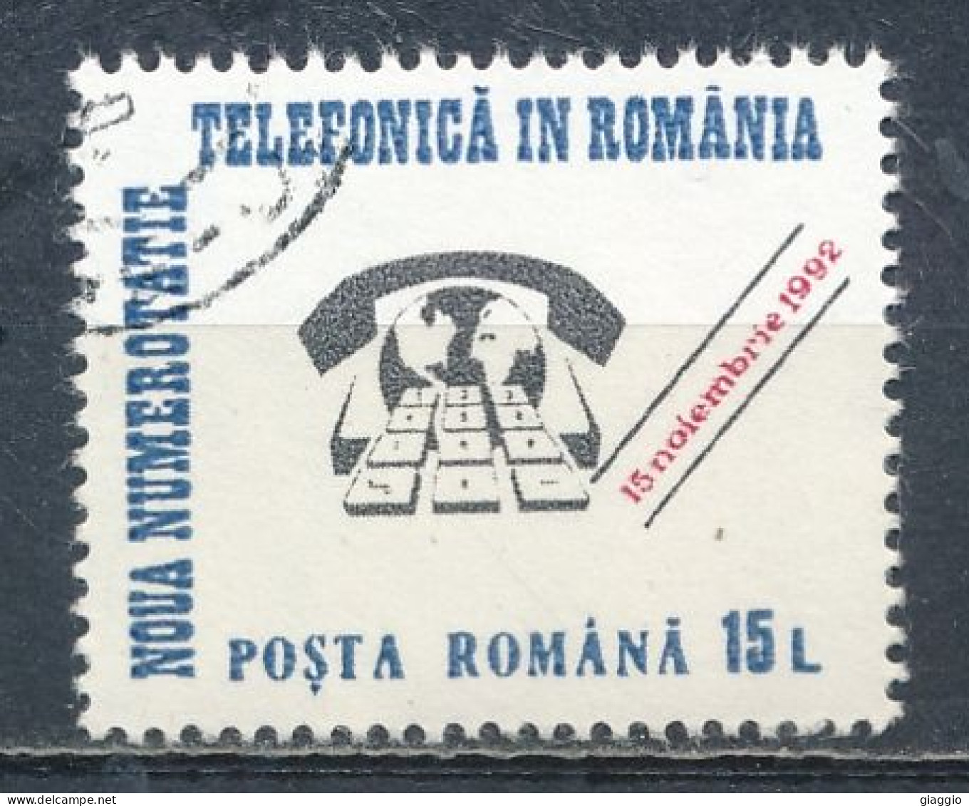 °°° ROMANIA - Y&T N° 4045 - 1992 °°° - Usati