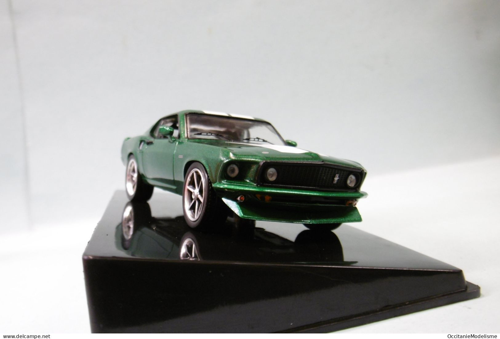 Ixo - FORD MUSTANG FASTBACK 1969 Custom Vert Métallisé Réf. CLC530N NBO Neuf 1/43 - Ixo