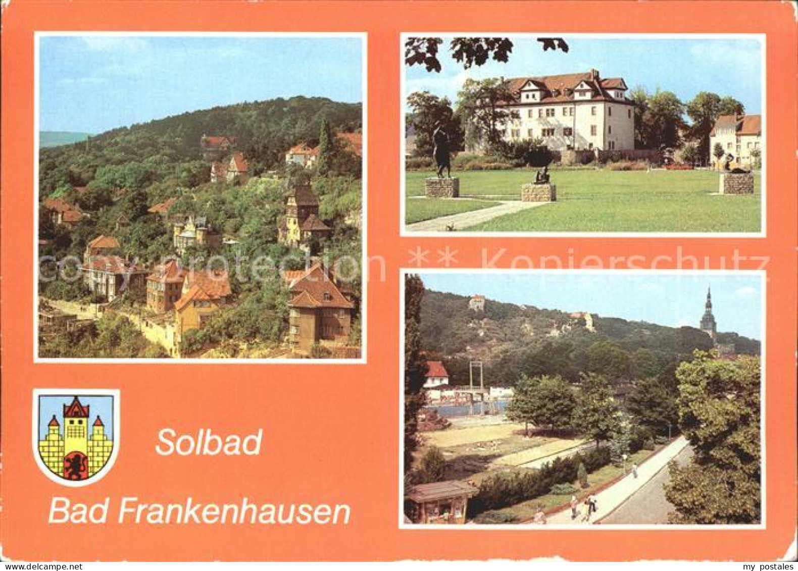 72258072 Bad Frankenhausen Kreisheimatmuseum Weinberg Soleschwimmbad Bad Franken - Bad Frankenhausen