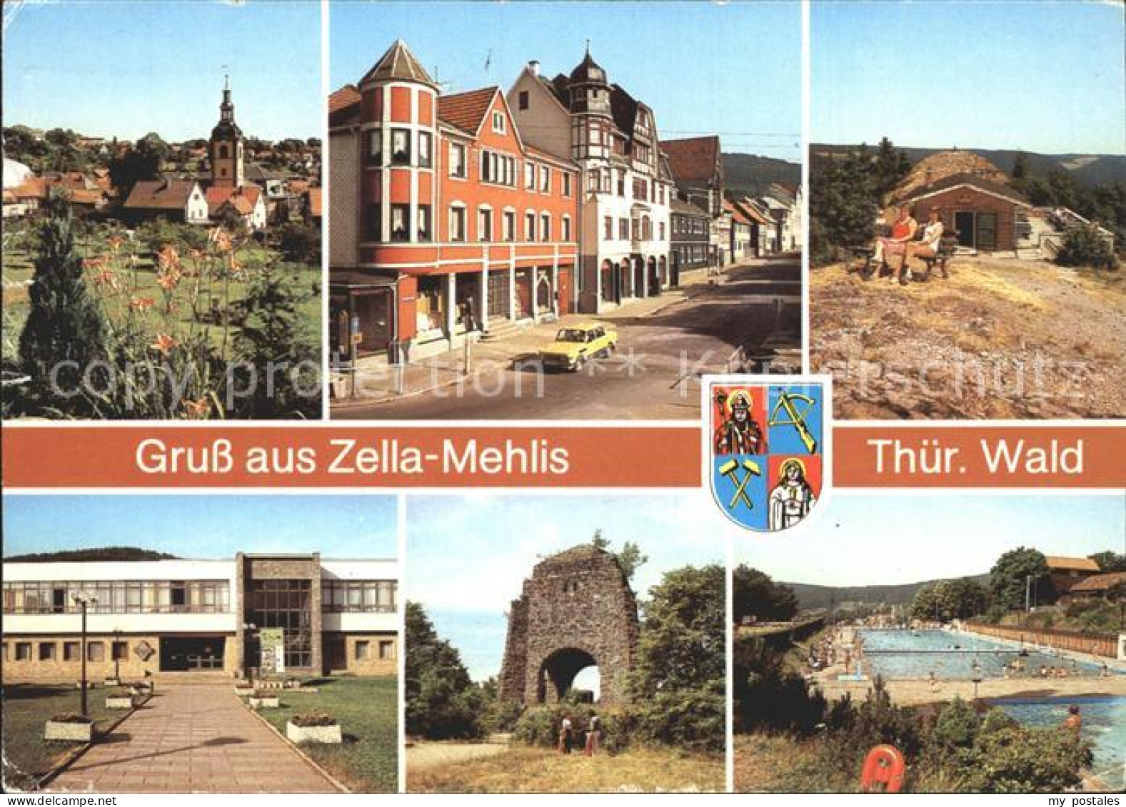 72258068 Zella-Mehlis Ruppberghuette Louis-Anchuetz-Strasse Ehrenmal Lerchenberg - Zella-Mehlis