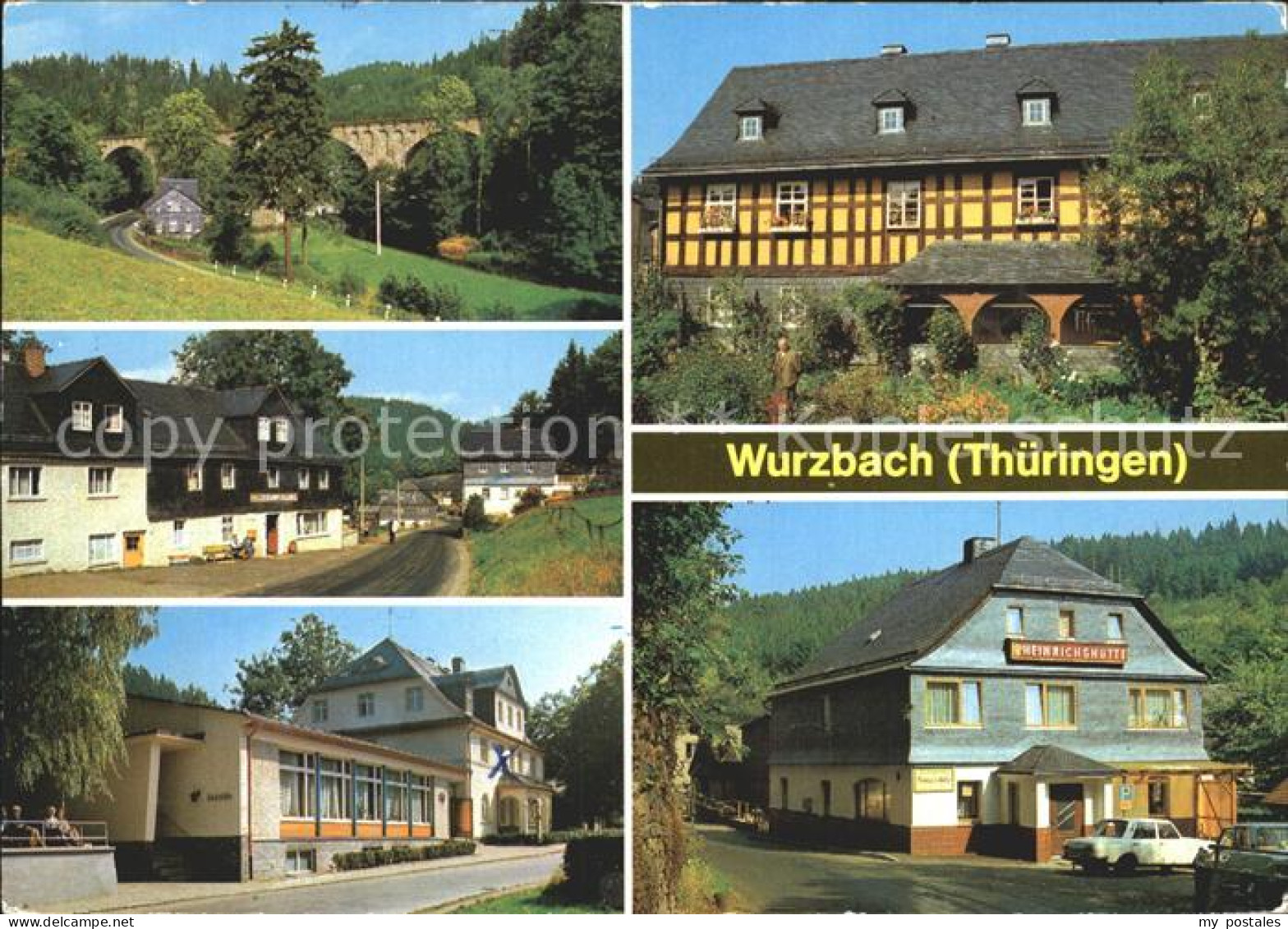 72258067 Wurzbach Viadukt Im Sormitztal Erholungsheim Rudi Arnstadt Rathaus Wurz - Te Identificeren