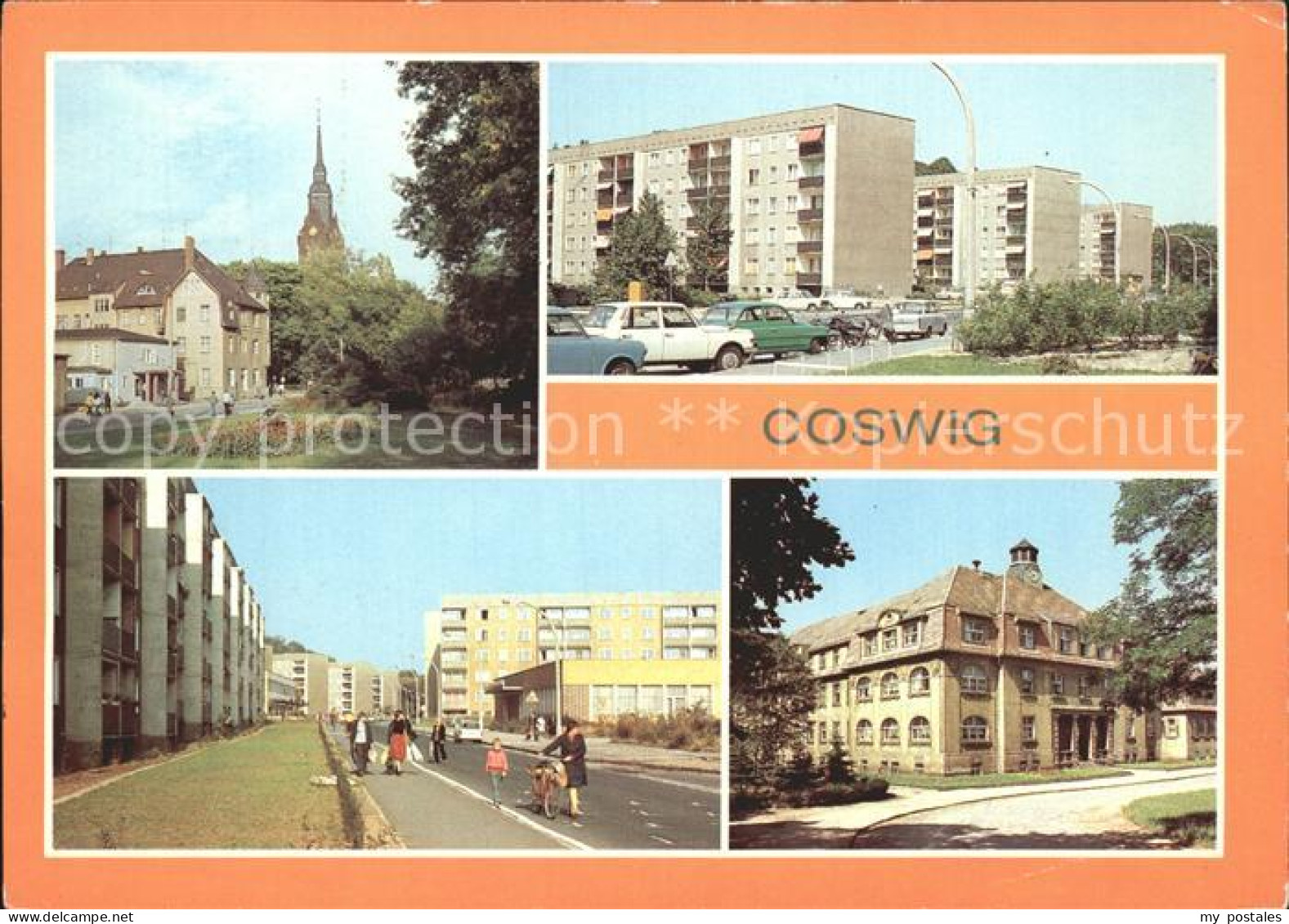 72257994 Coswig Sachsen Friedrich-Engels-Platz Pflegeheim-Kreisheim-Coswig Coswi - Coswig