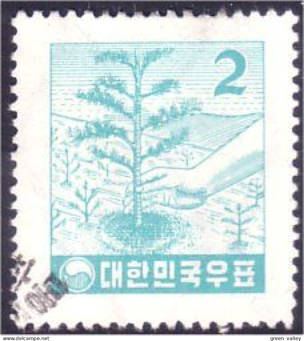 550 Korea Reforestration Reboisement (KOS-62) - Trees