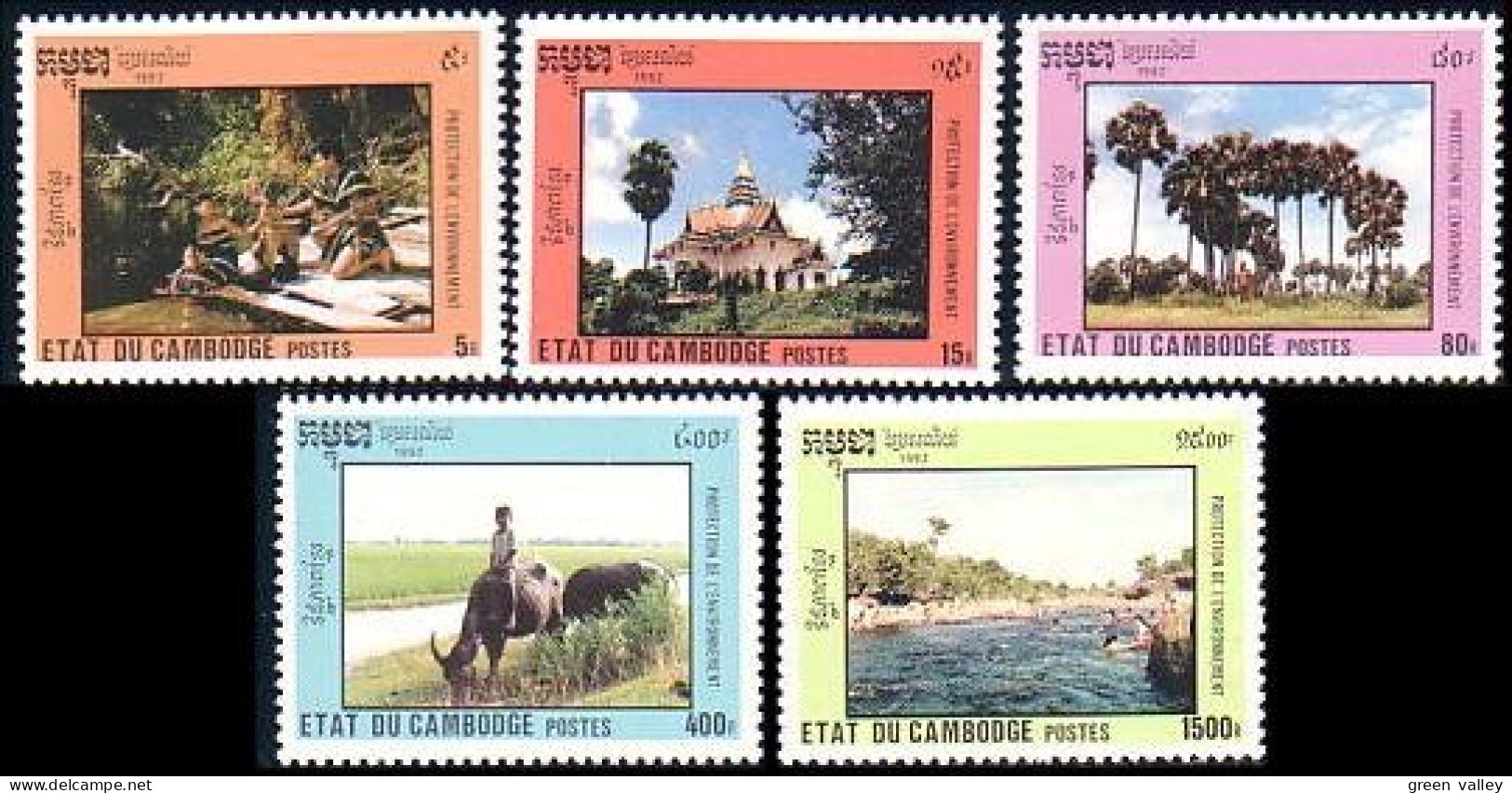 534 Cambodge Protection De L'environnement Environment Protection MNH ** Neuf SC (KAM-79b) - Pollution