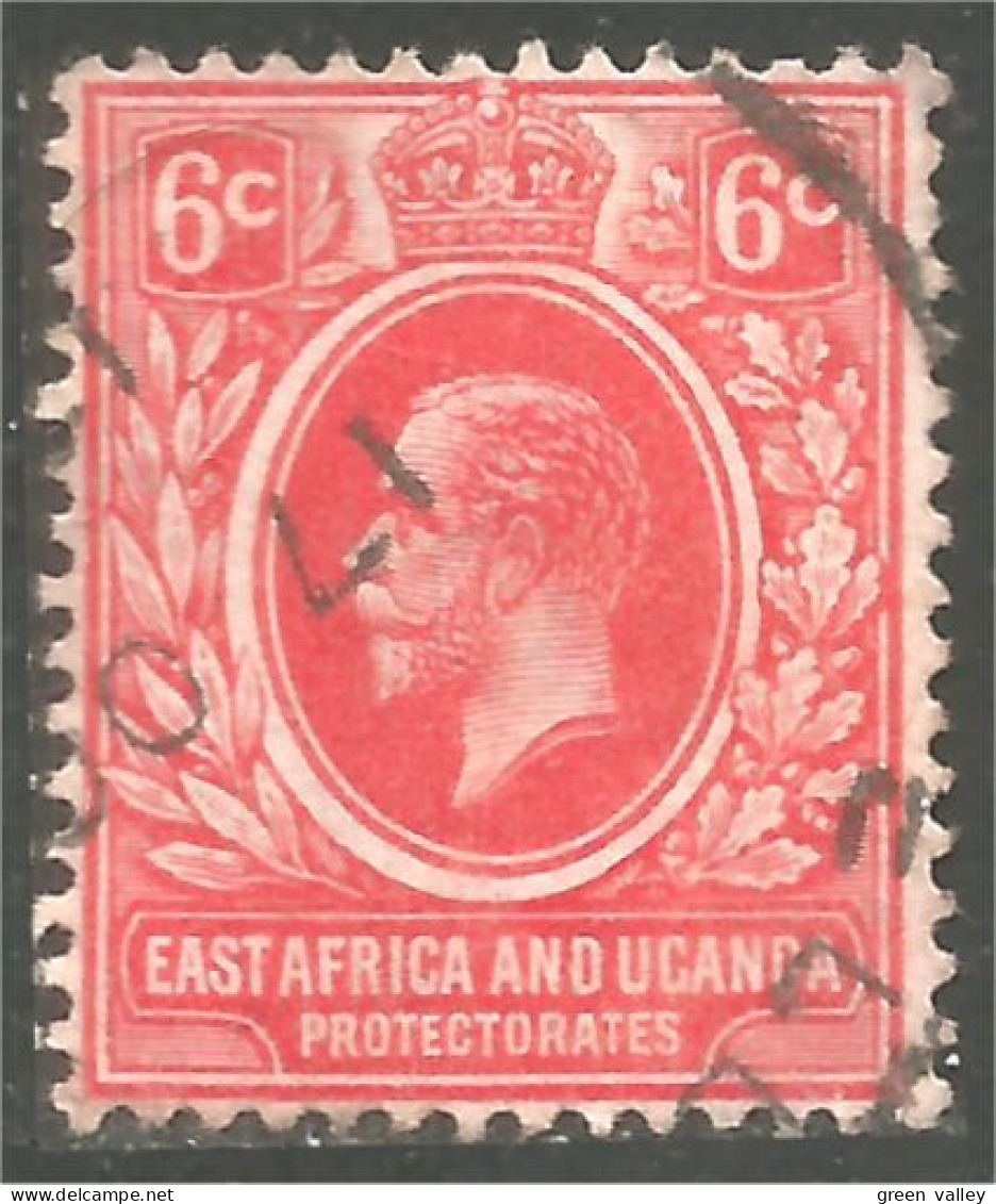 554 East Africa Uganda Protectorates 1912 George V (KUT-78) - Protectorats D'Afrique Orientale Et D'Ouganda