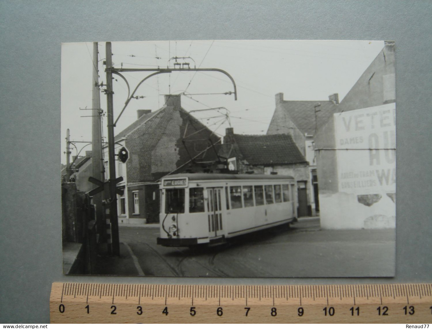 Photo - Boussu Bois - Rue De Boussu - Tram - Tramway - Dépôt EUGIES - Boussu