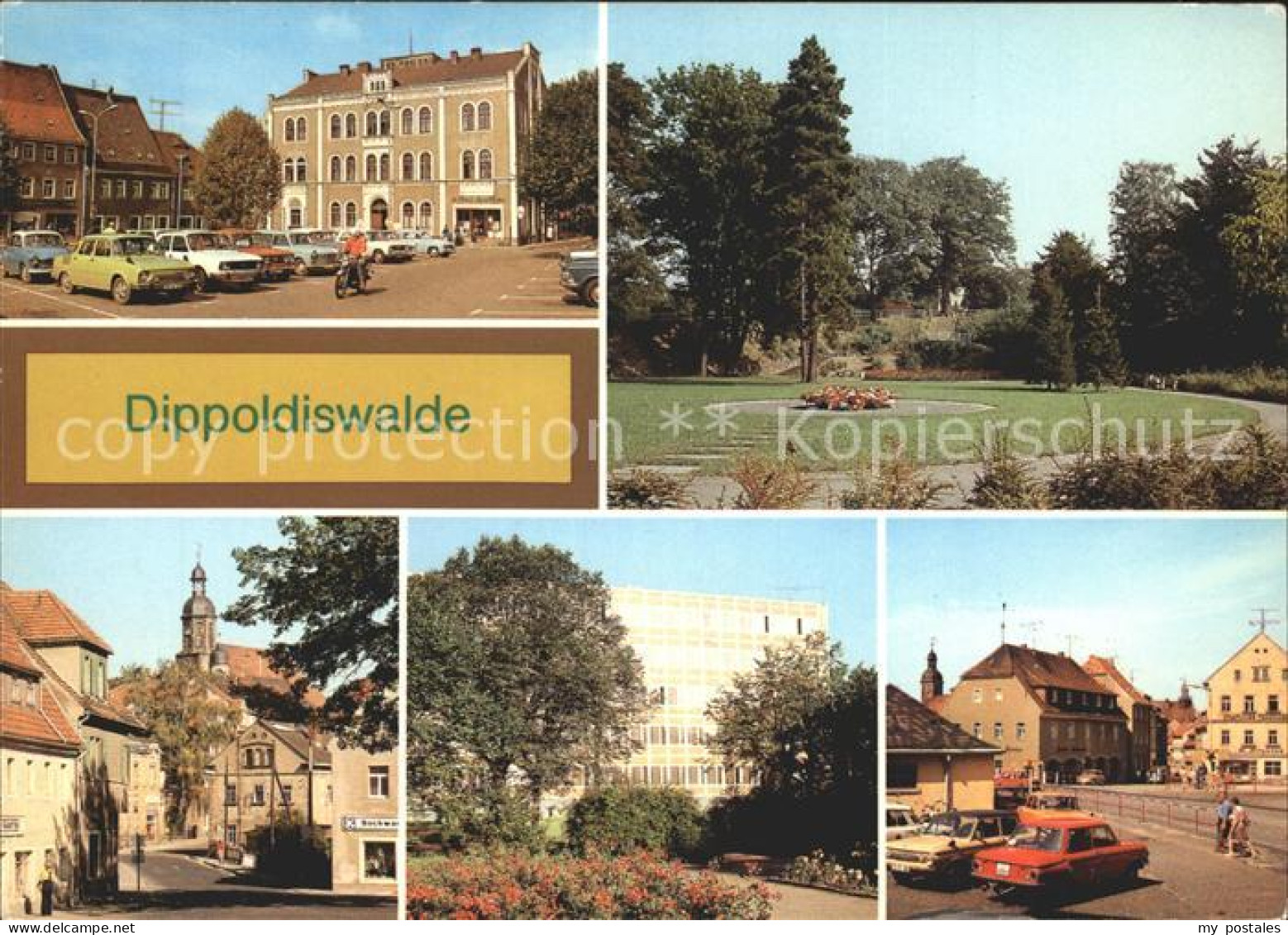 72257835 Dippoldiswalde Osterzgebirge Platz Des Friedens VdN Ehrenhain Clemens H - Dippoldiswalde