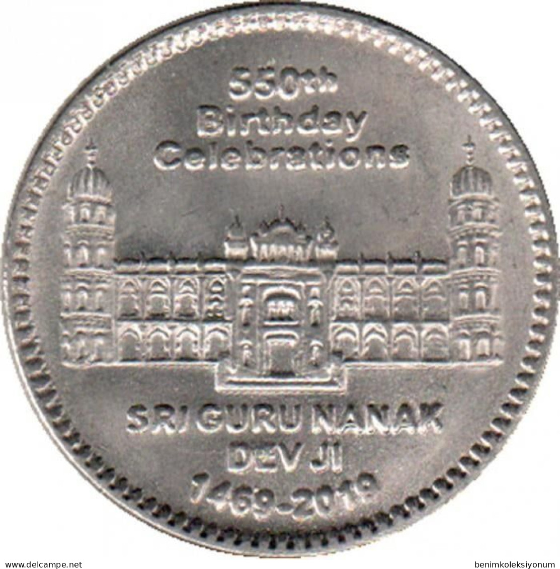 Pakistan 550 Rupees, 2019 UNC Commemorative 550th Anniversary - Birth Of Guru Nanak Dev Ji - Pakistán