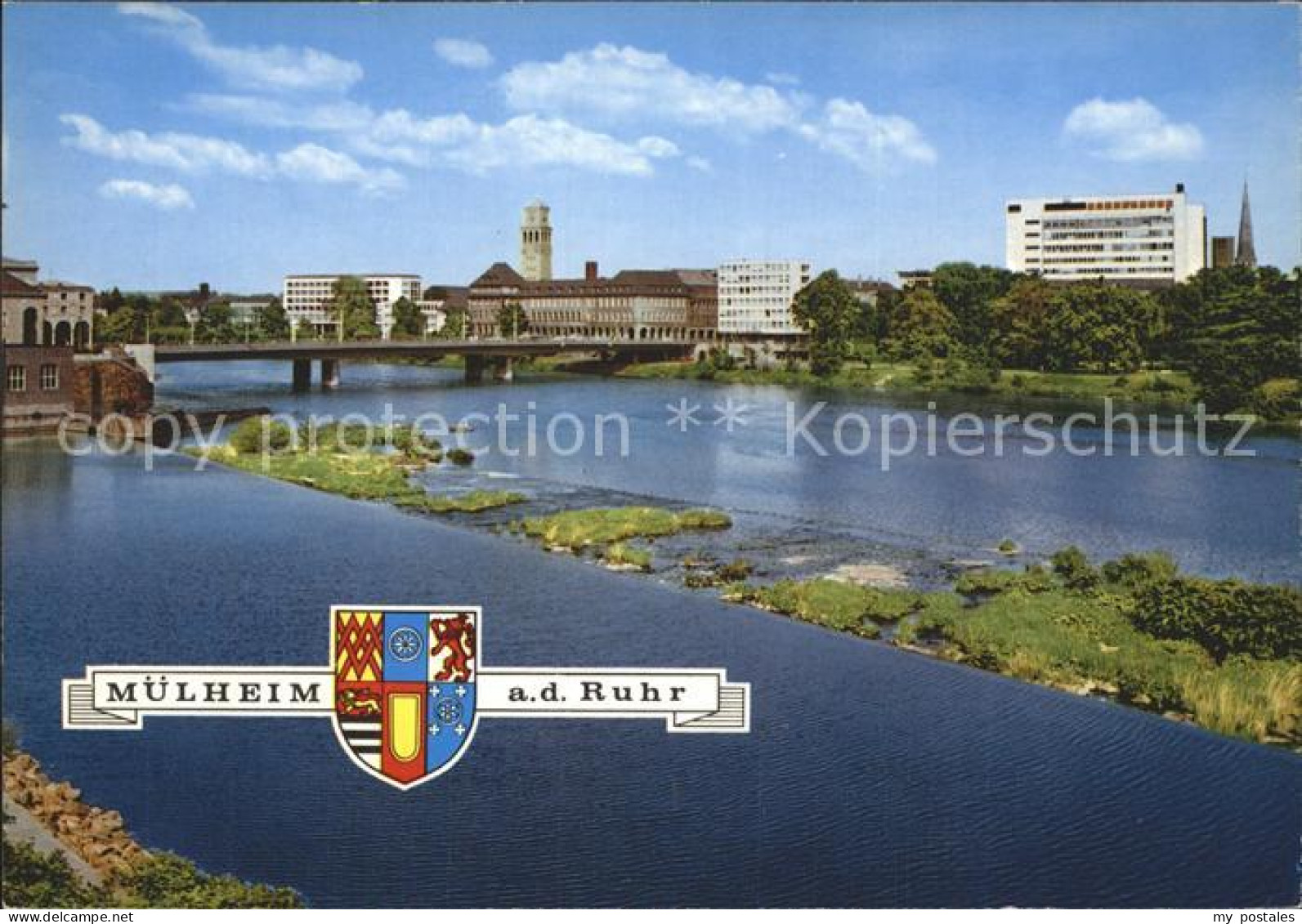 72257773 Muelheim Ruhr Schlossbruecke Wappen Muelheim - Mülheim A. D. Ruhr