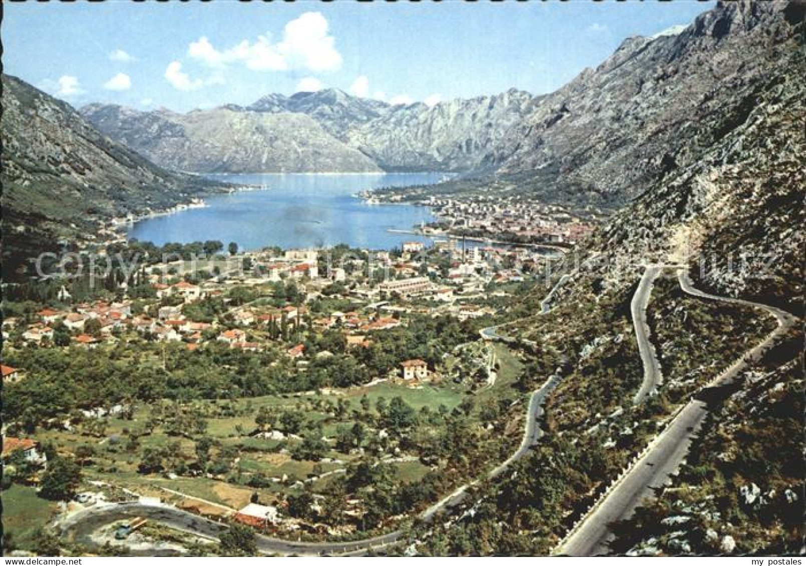 72257767 Kotor Montenegro Panorama Bucht Gebirge Montenegro - Montenegro