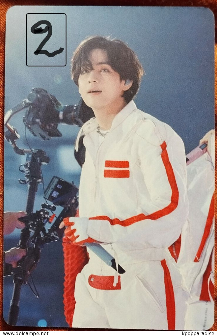 Photocard K POP Au Choix BTS 9th Anniversary Taehyung V - Objets Dérivés