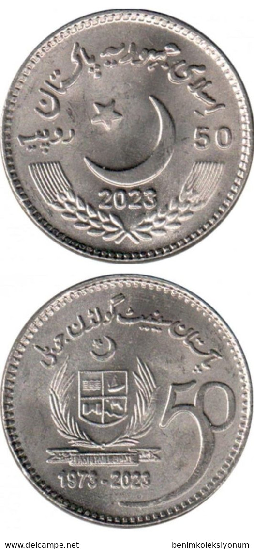 Pakistan 50 Rupees, 2023 UNC 50th Anniversary - Senate Of Pakistan - Pakistan