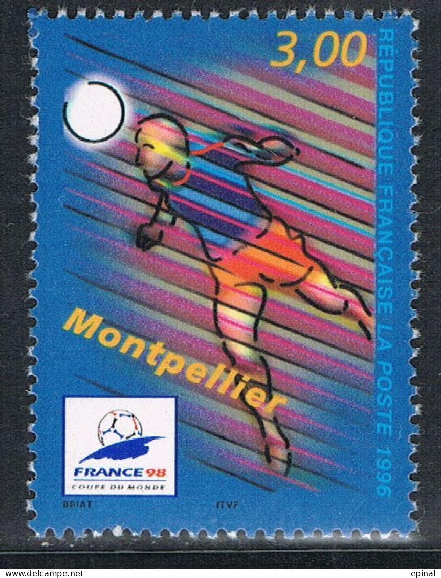 FRANCE : N° 3010-3011-3012-3013 ** (Coupe Du Monde De Football) - PRIX FIXE - - Ungebraucht