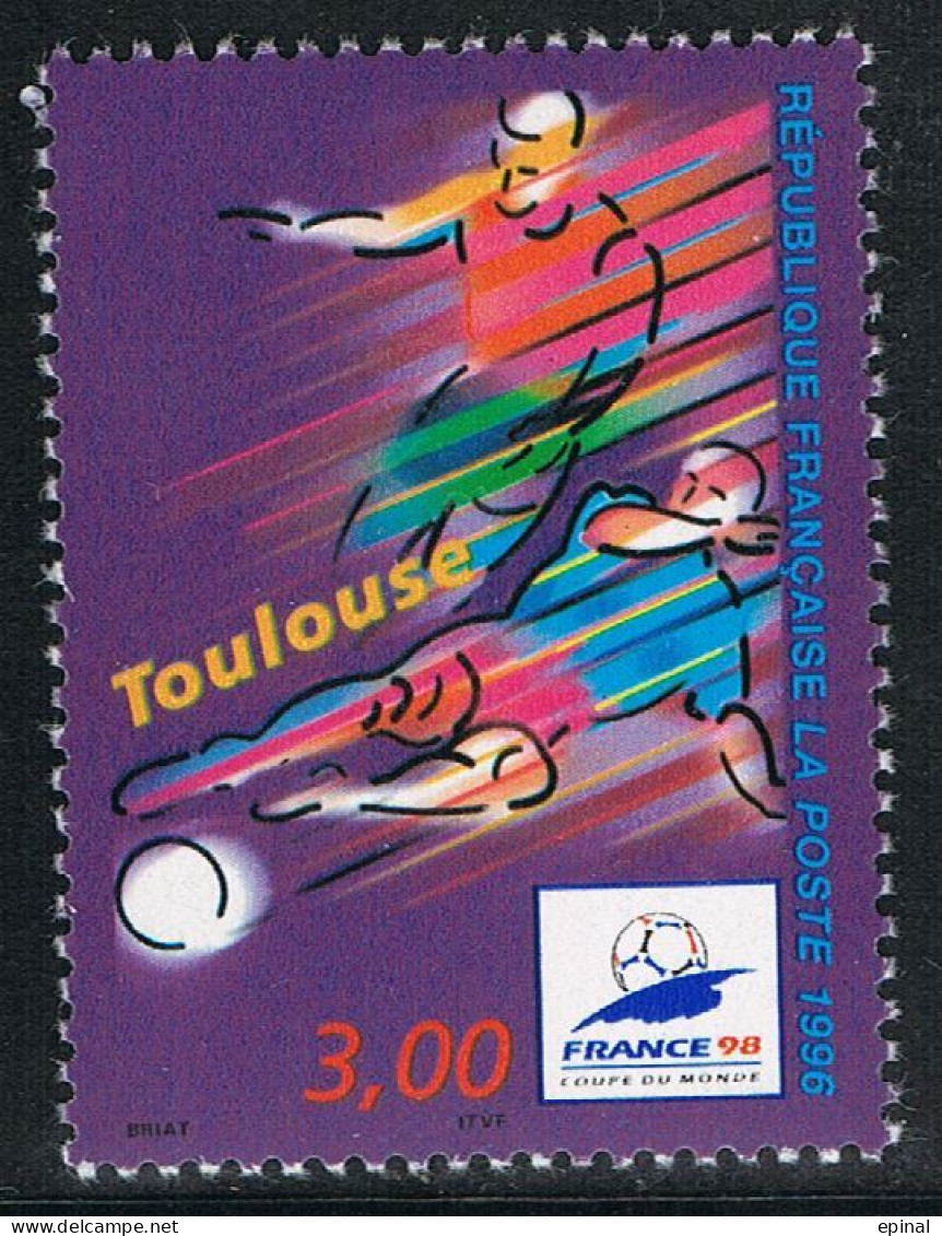 FRANCE : N° 3010-3011-3012-3013 ** (Coupe Du Monde De Football) - PRIX FIXE - - Ungebraucht