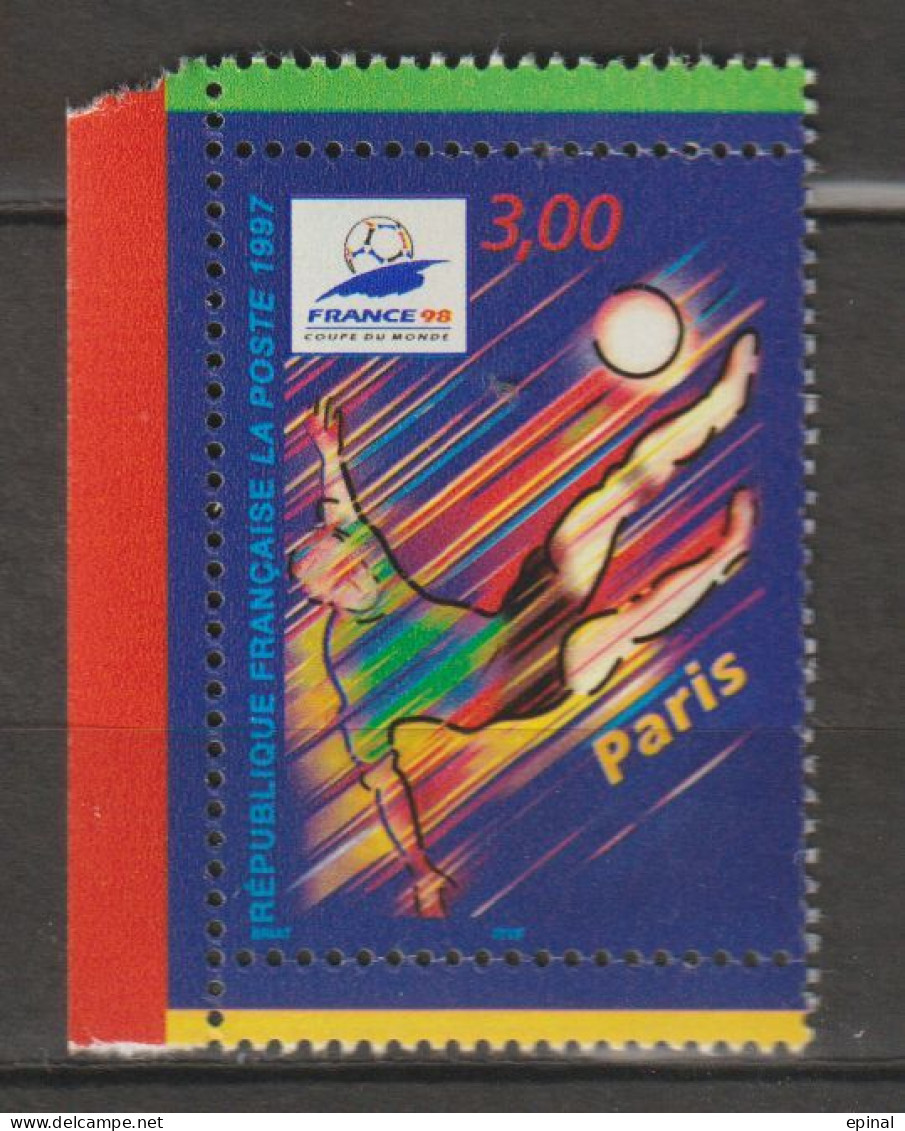 FRANCE : N° 3077 ** (Coupe Du Monde De Football : Paris) - PRIX FIXE - - Ungebraucht