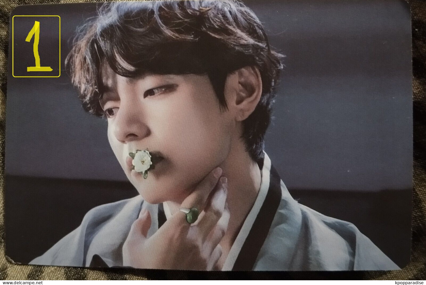 Photocard K POP Au Choix  BTS DG V Taehyung - Objetos Derivados