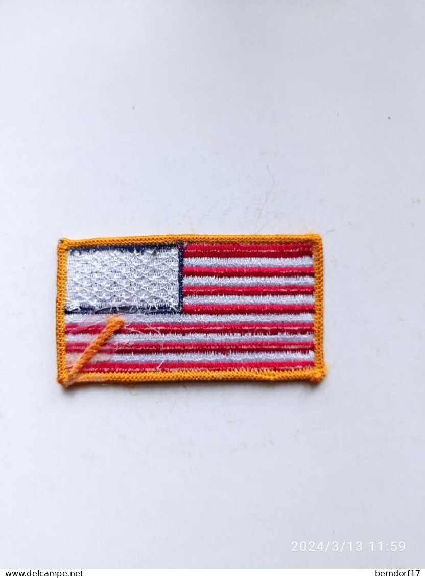 US ARMY FLAG PATCH - REVERSE - Escudos En Tela