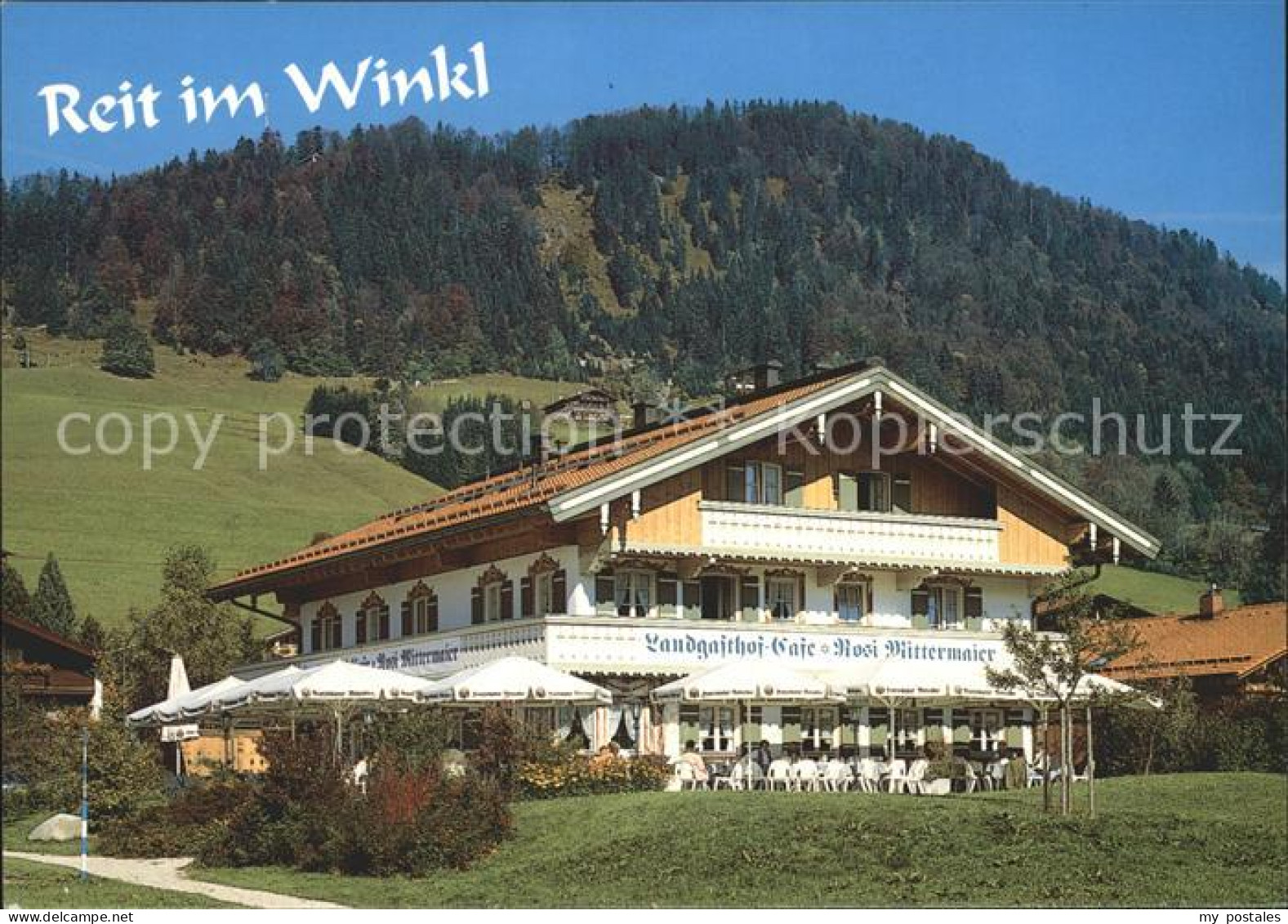 72256995 Reit Winkl Landgasthof Cafe Rosi Mittermaier Reit Im Winkl - Reit Im Winkl