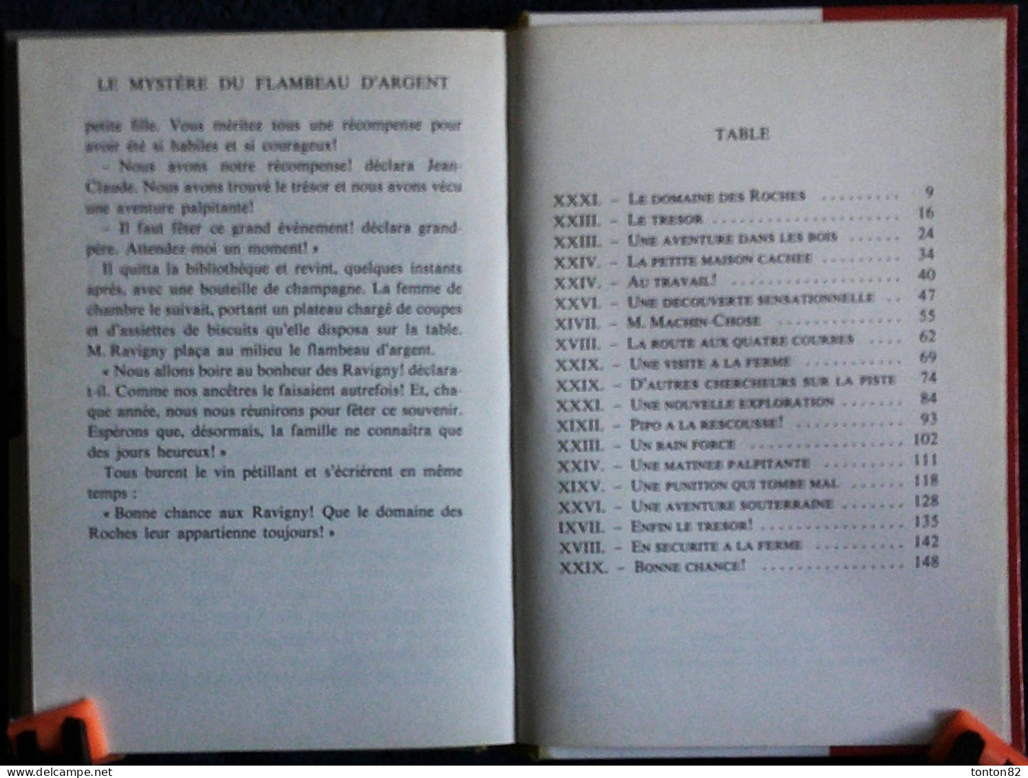 Enid Blyton - Le mystère du flambeau d'argent - Idéal Bibliothèque - ( 1978 ) .