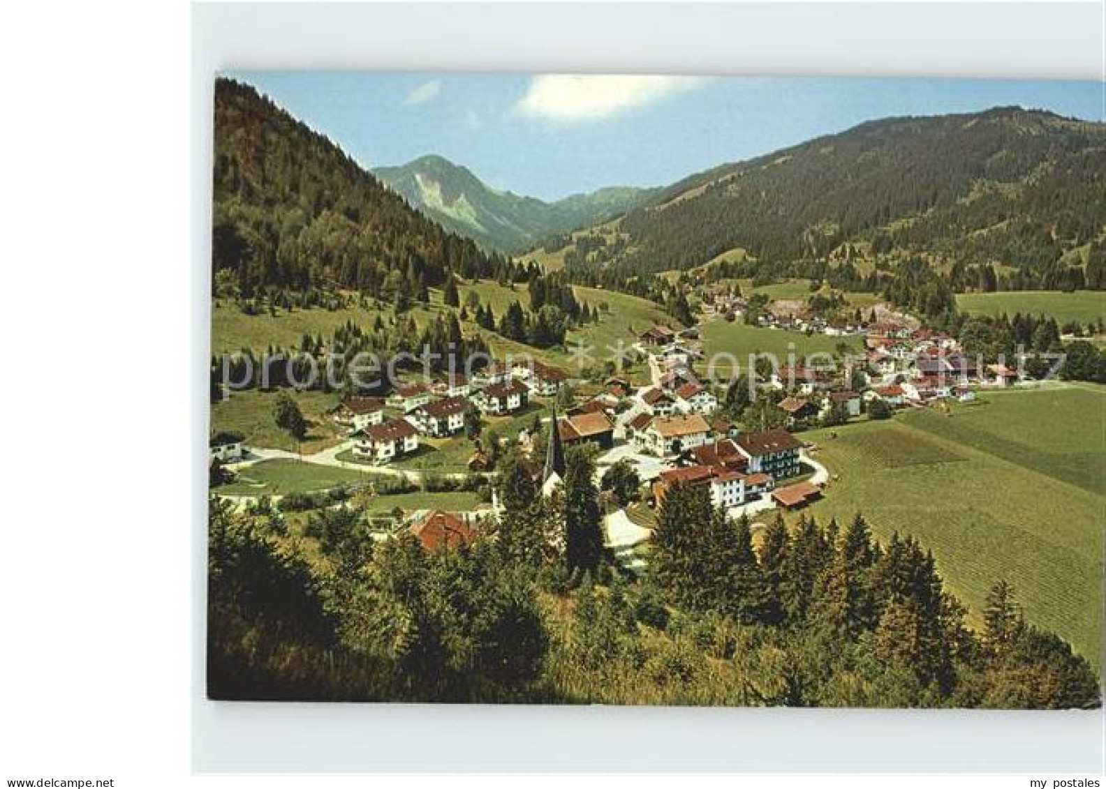 72256949 Unterjoch Mit Spiesser Panorama Bad Hindelang - Hindelang