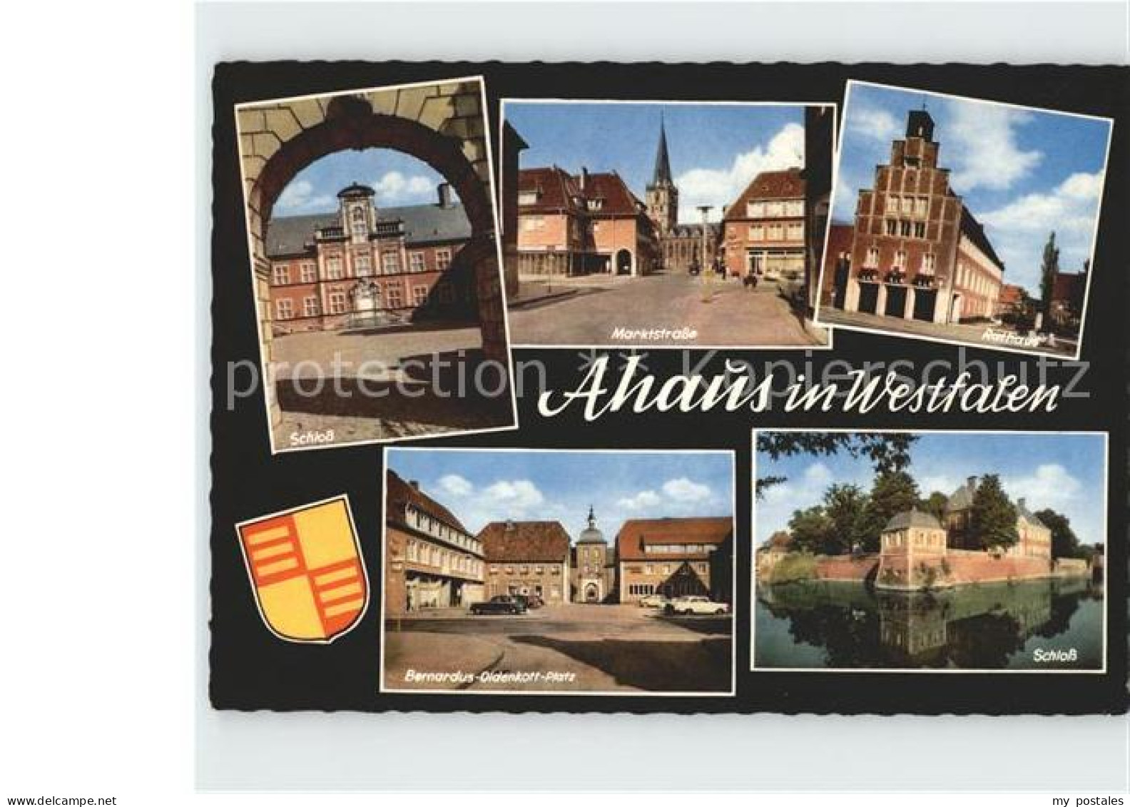 72256913 Ahaus Schloss Marktstrasse Rathaus Bernardus Oldenhoff Platz Schloss Ah - Ahaus