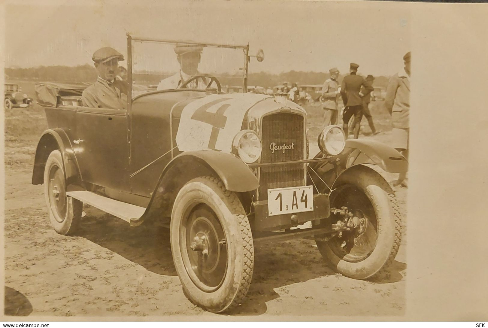 1924 Auto Rally Racing France RPoto PPC I- VF 510 - Rally Racing