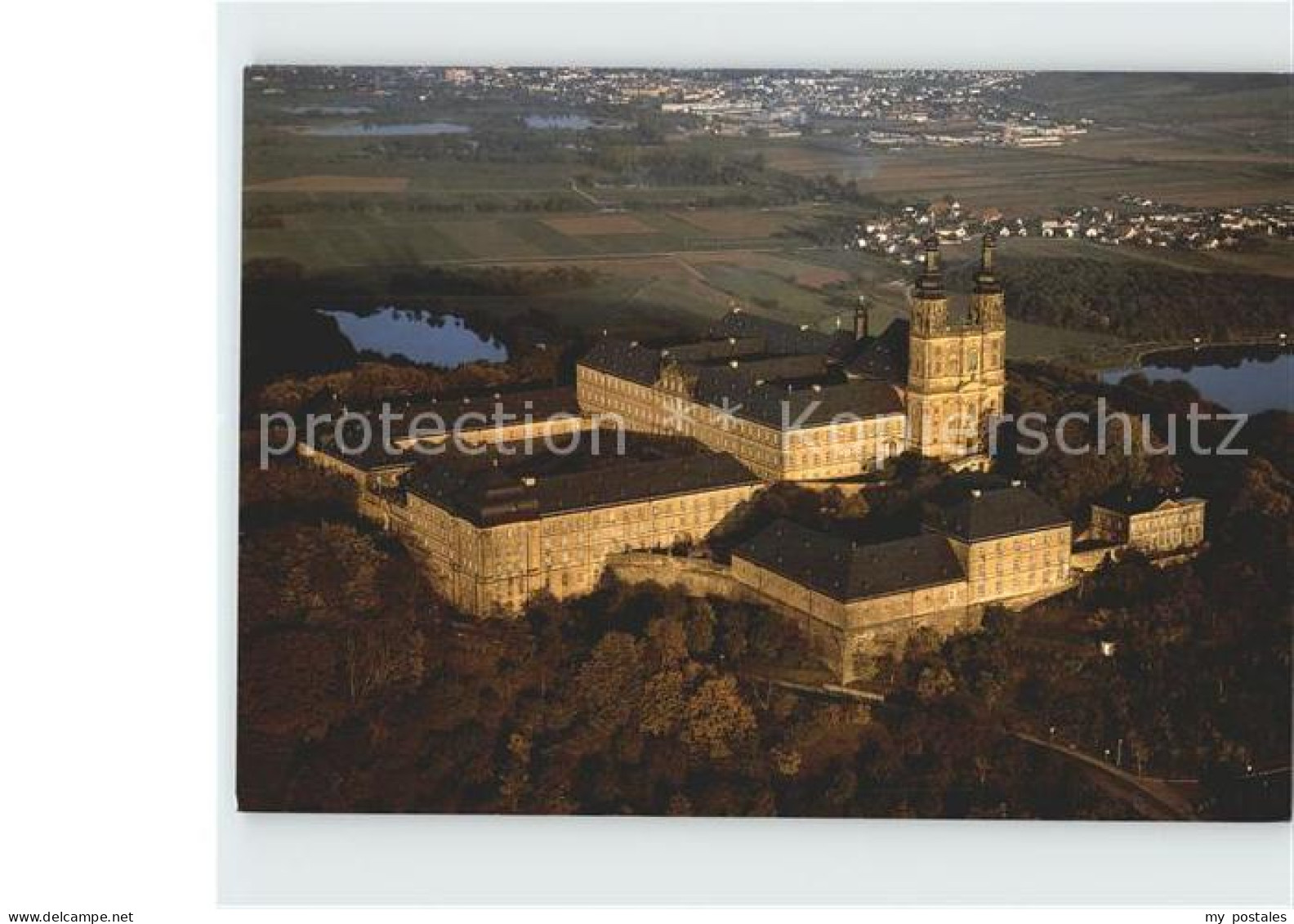 72256788 Lichtenfels Bayern Kloster Banz Fliegeraufnahme Lichtenfels - Lichtenfels