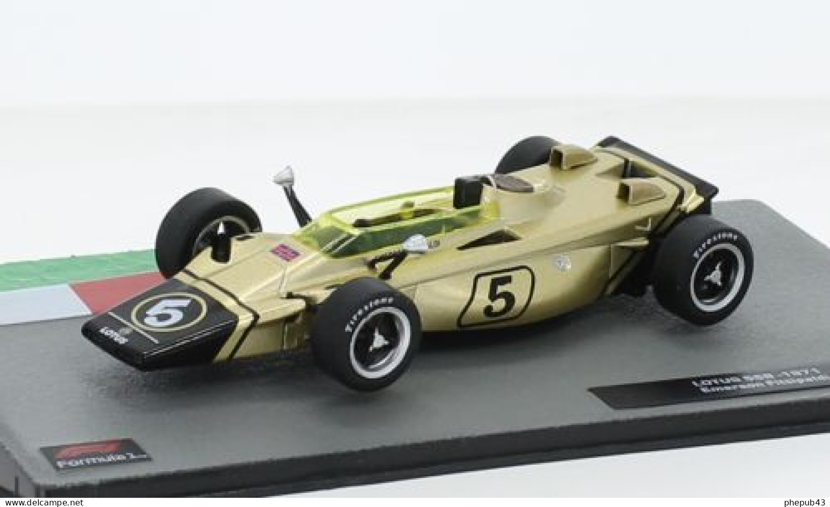 Lotus 56B - GP FI 1971 #5 - Emerson Fittipaldi - Presse (Plexi) - Other & Unclassified