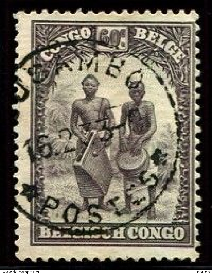 Congo Lusambo Oblit. Keach 7A2 Sur C.O.B. 174 Le 16/02/1933 - Usados