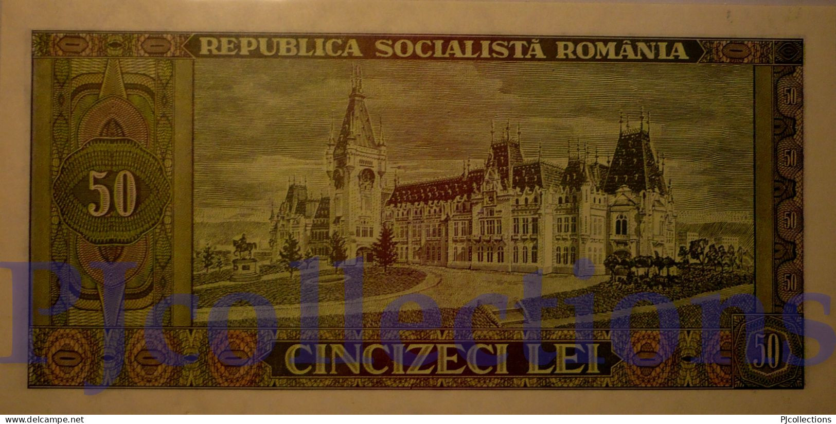 ROMANIA 50 LEI 1966 PICK 96a UNC - Rumänien