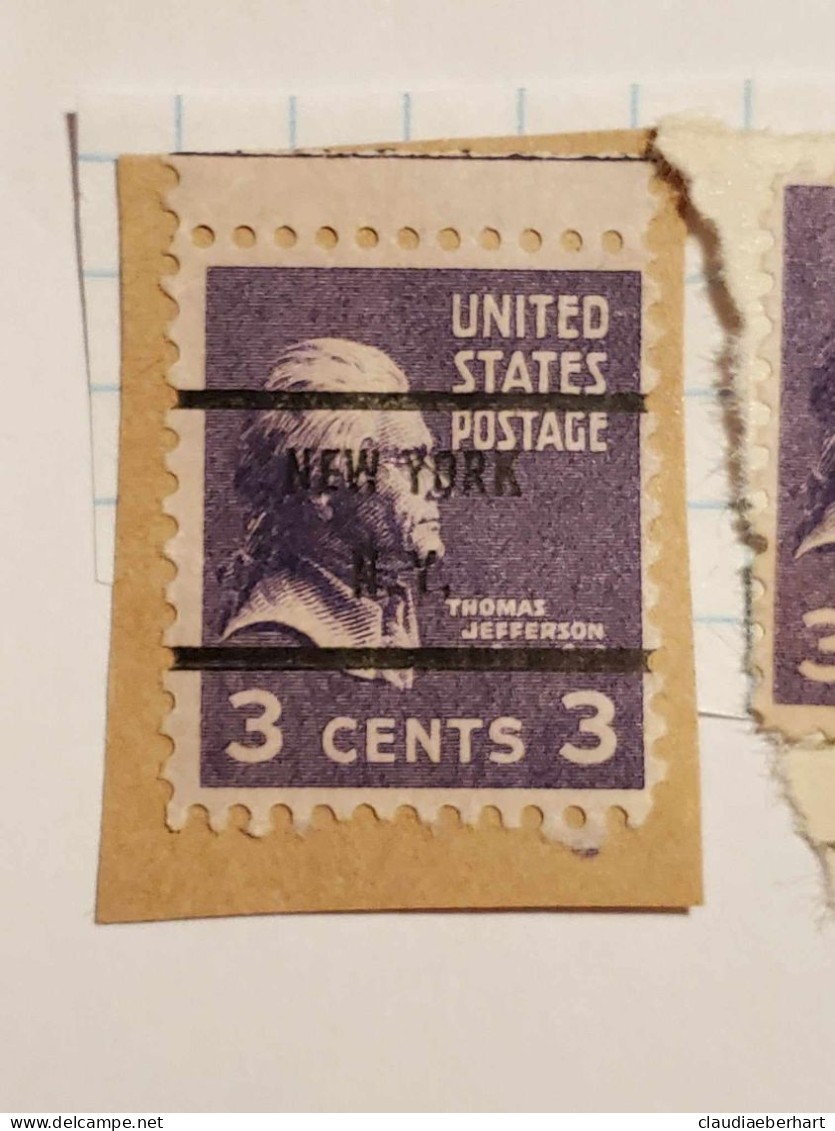 Thomas Jefferson - Used Stamps