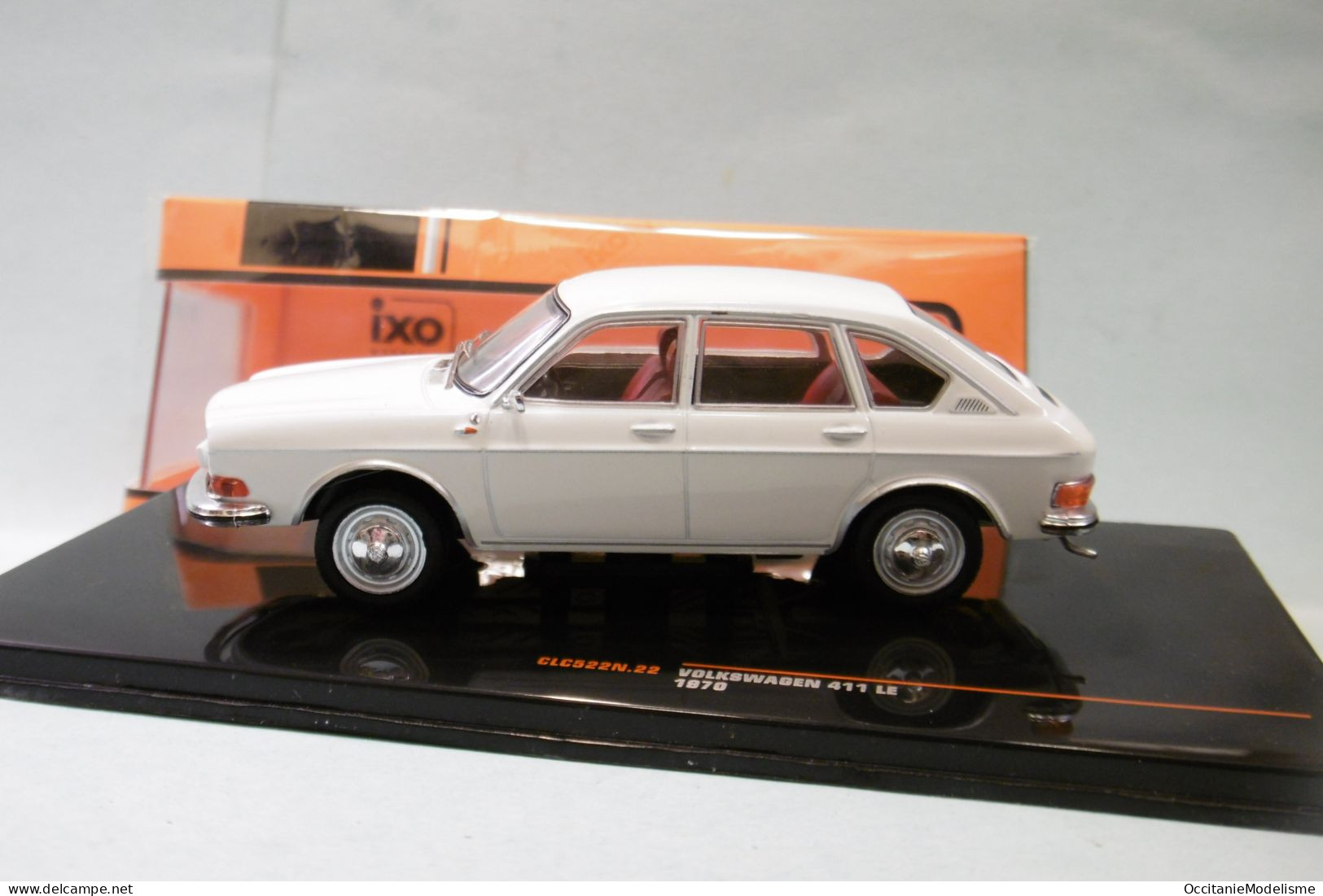 Ixo - VOLKSWAGEN 411 LE 1970 Blanc Réf. CLC522N NBO Neuf 1/43 - Ixo