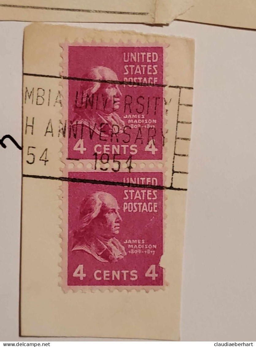 James Madison - Used Stamps