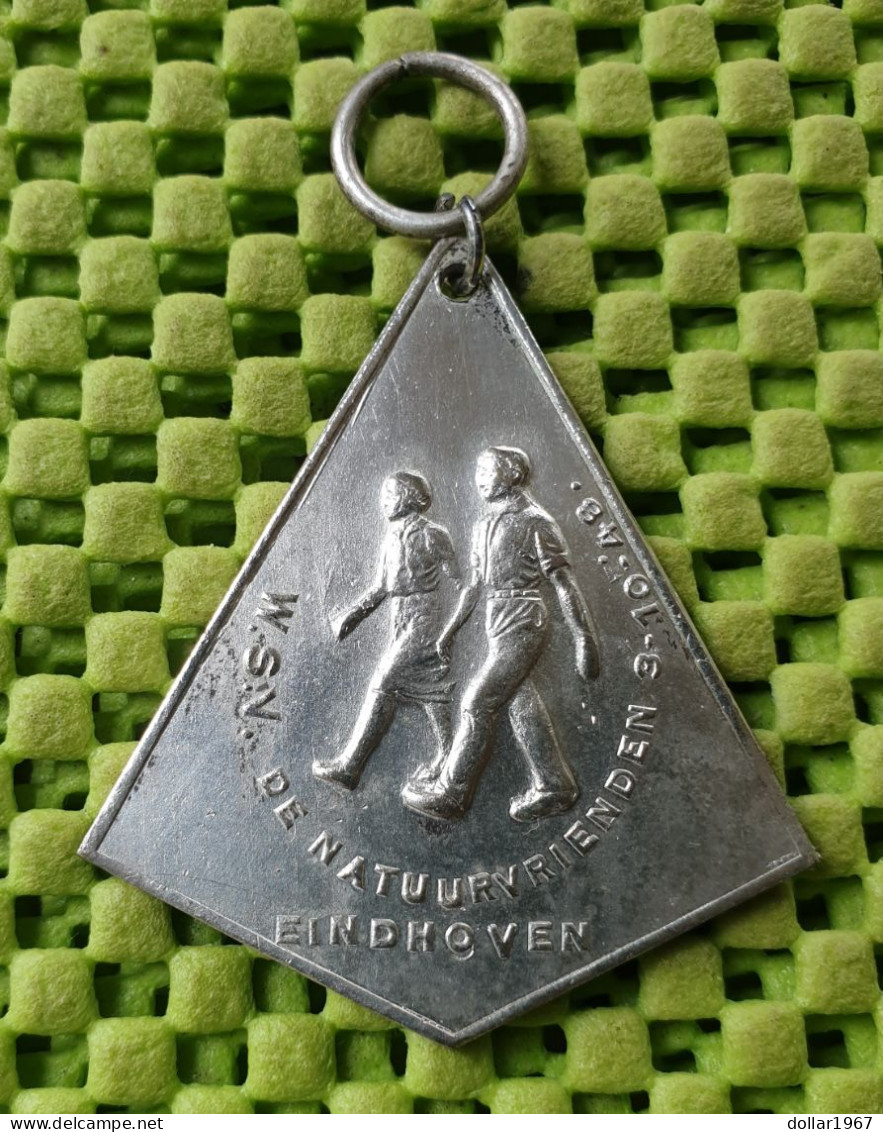 Medaille -   W.S.V. De Natuurvrienden Eindhoven . 3-10-1948  -  Original Foto  !!  Medallion  Dutch - Sonstige & Ohne Zuordnung