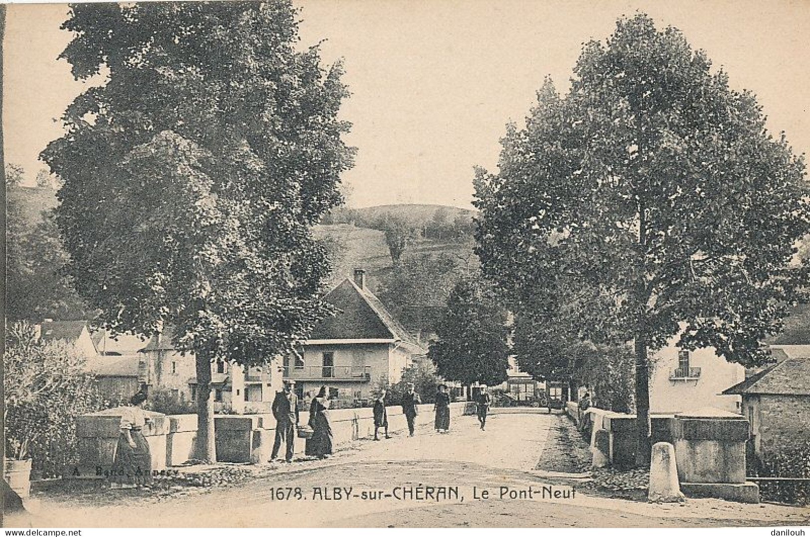 74 // ALBY SUR CHERAN    Le Pont Neuf  1678/ Animée - Alby-sur-Cheran