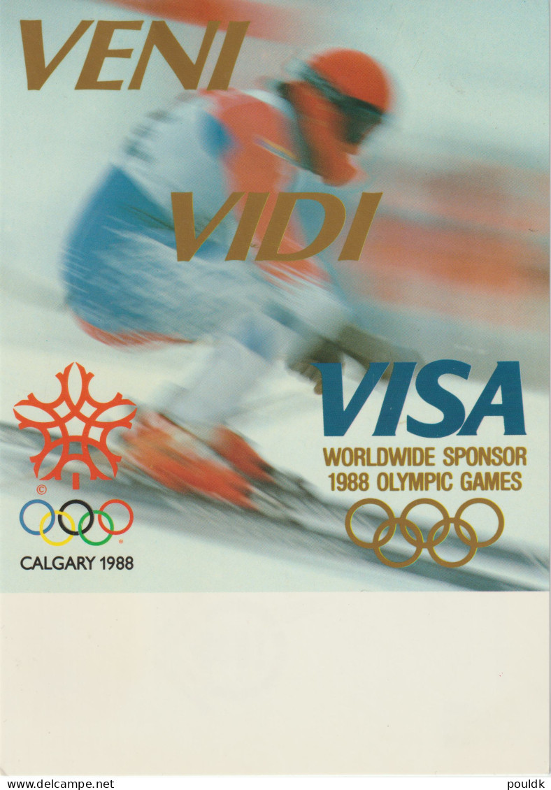 Austria 1988 Olympic Winter Games Calgary Autograph Card Austrian Medal Winners. Postal Weight Approx  - Hiver 1988: Calgary